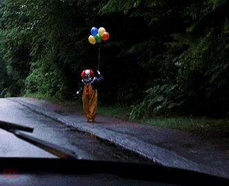 Pennywise, o palhaço assassino de 'It' (Reprodução)