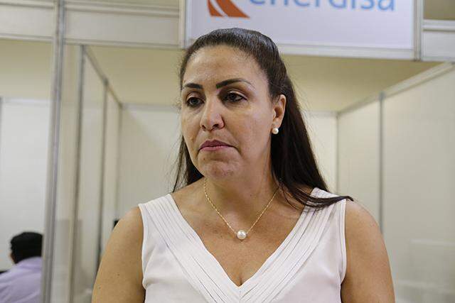 Maria Cleide do Nascimento, coordenadora de cobrança da Águas Guariroba. (Luiz Alberto, Midiamax)