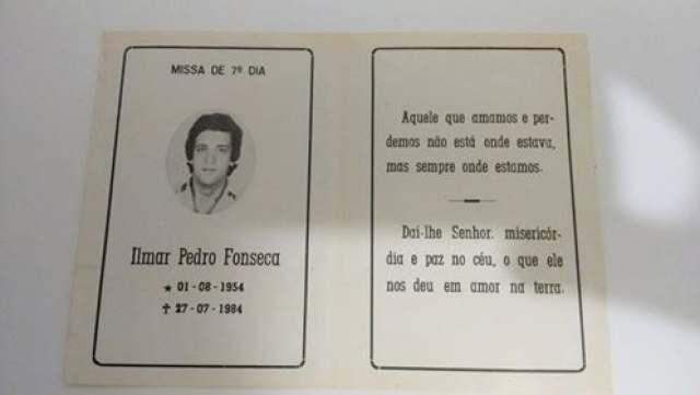 Ilmar Pedro Fonseca, pai de Ilmar Renato (Reprodução/Facebook)