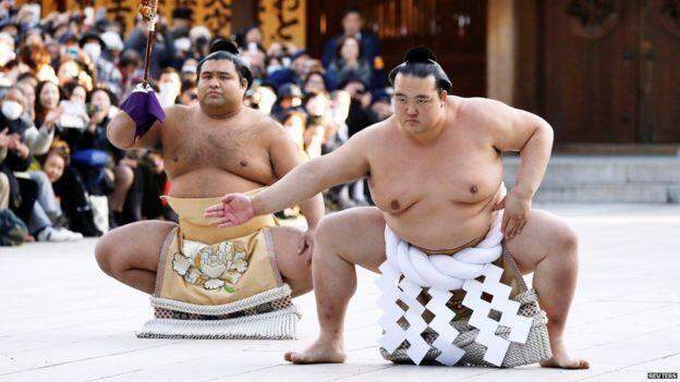 No país do sumô, crianças são estimuladas a comer bem desde a escola (Reuters)
