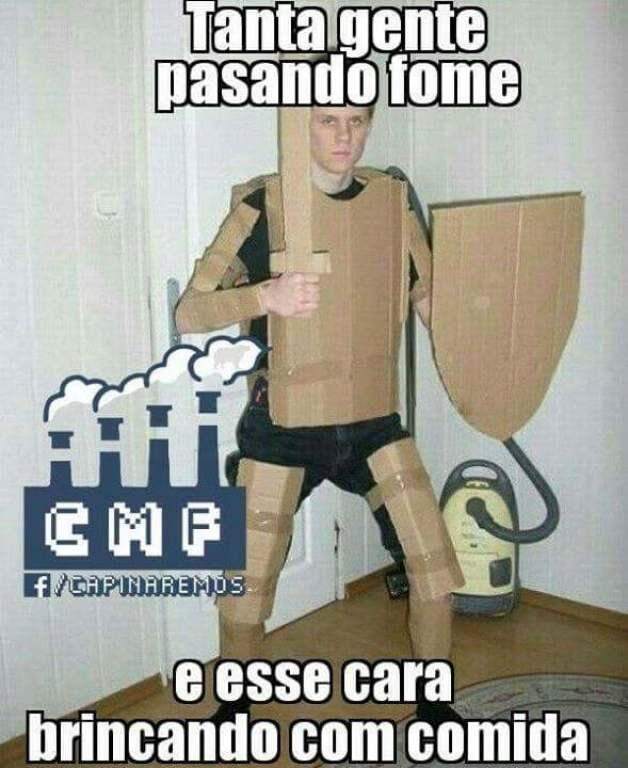 Estes memes provam que brasileiro pode até comer papelão, mas não perde a piada