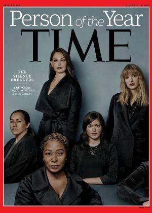 Capa da revista Time traz vítimas de assédio como "personalidades do ano".
