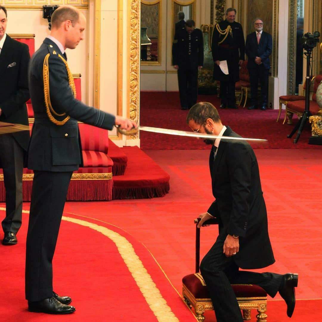 Ringo Starr é nomeado Cavaleiro do Império Britânico