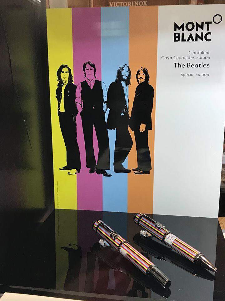Os Beatles são inspiração para novas canetas da Montblanc