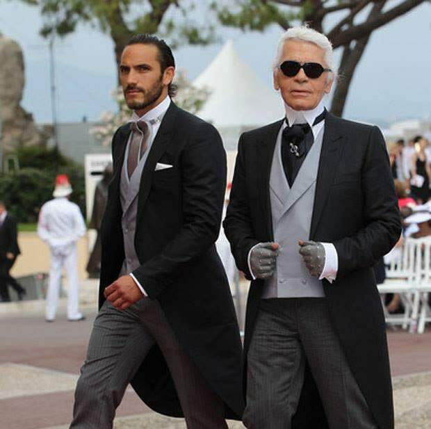 O bodyguard – gato – do estilista Karl Lagerfeld