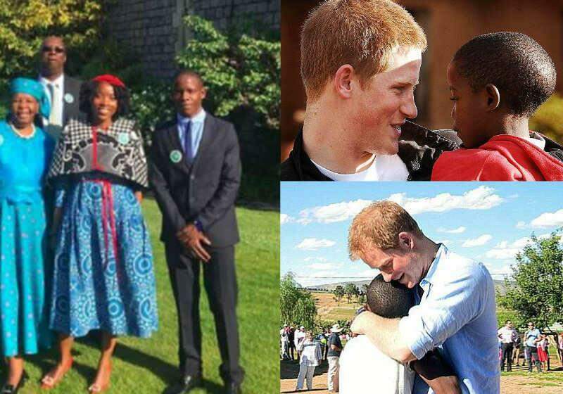 Príncipe Harry convida órfão africano para o seu casamento