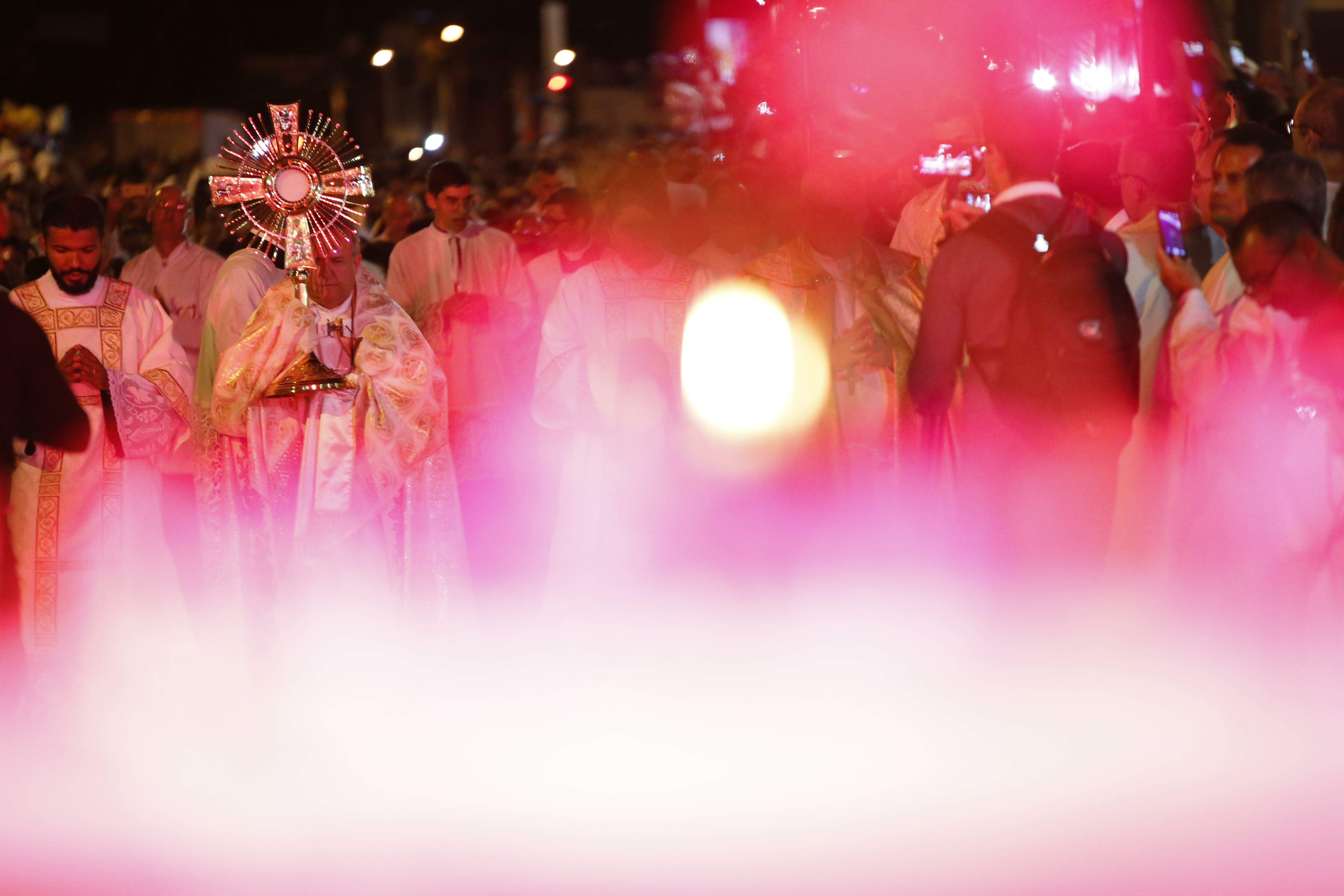 Confira a galeria de imagens da celebração de Corpus Christi em Campo Grande