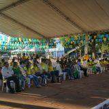 Torcedores acompanham Brasil x Costa Rica na 'Praça da Copa' nesta sexta
