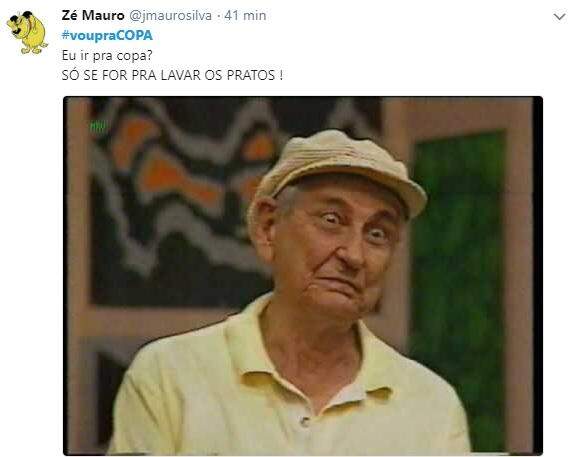 Com a hashtag #voupracopa e muita ironia, brasileiros contam como assistirão aos jogos