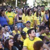 Jogo entre Brasil e Bélgica leva recorde de público à Praça do Rádio