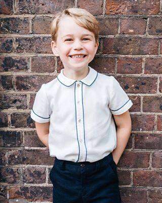 Foto oficial do aniversário de 5 anos do Príncipe George
