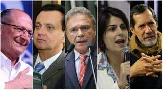 Partidos se restringem a oficializar candidatos e presidenciáveis ficam de fora de convenções