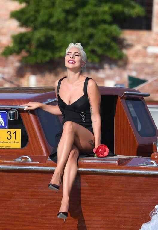 Lady Gaga em Veneza para estreia de 'Nasce uma Estrela'