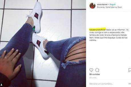 Luiza Brunet é acusada de racismo nas redes sociais