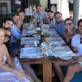Luciano Huck reúne famosos em almoço de aniversário em Angra dos Reis