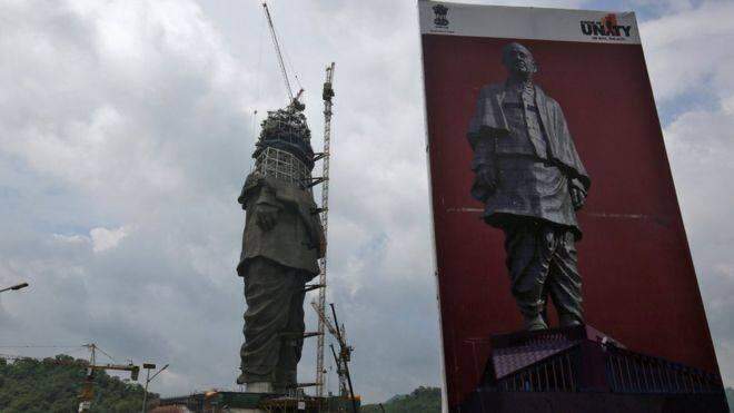 A maior estátua do mundo será inaugurada na Índia