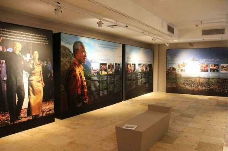 Exposição conta a trajetória de Nelson Mandela no Itamaraty