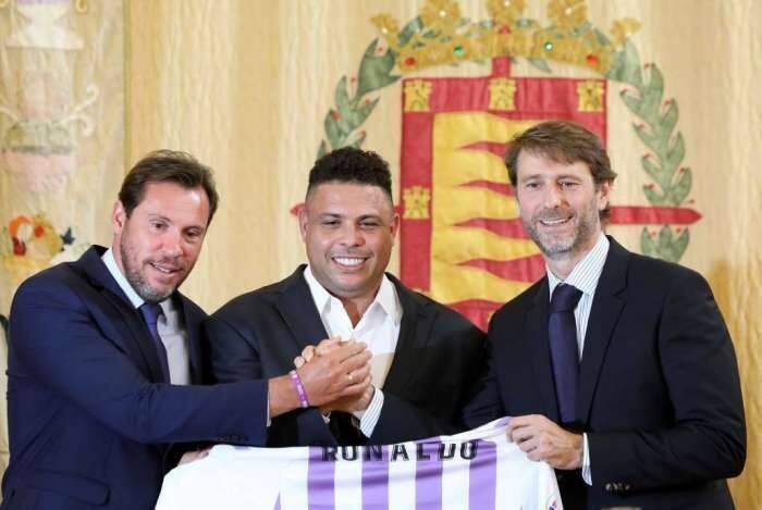 Ronaldo Fenômeno é o novo dono do clube espanhol Valladolid