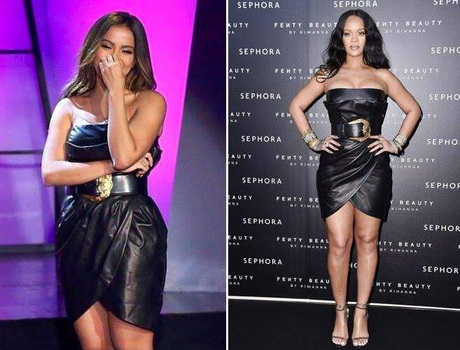 Anitta se inspira em looks de Rihanna para Prêmio Multishow 2018