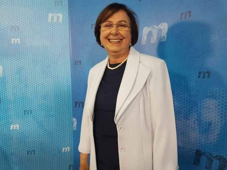 Tania Garib do MDB lamenta a ausência do candidato do PRB, vice de Odilon