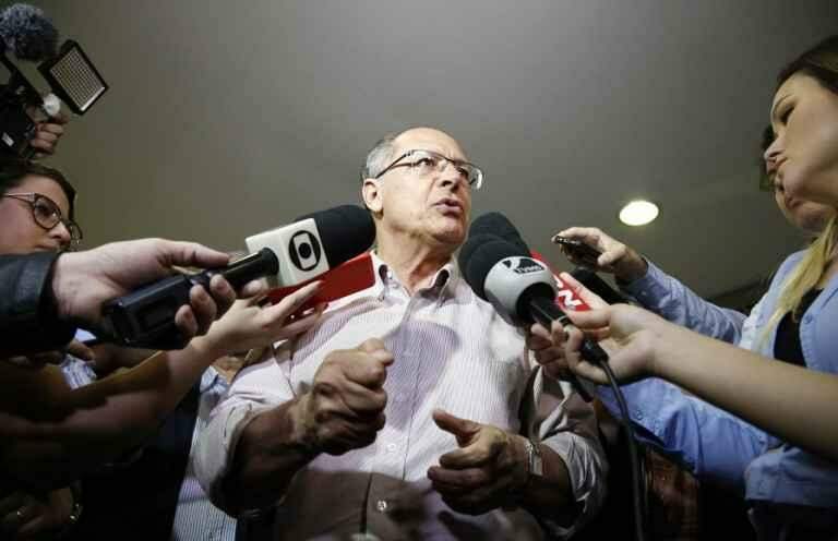 Em Campo Grande, Alckmin diz que política não se faz com ódio