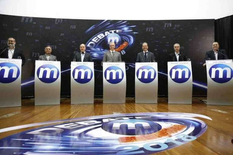 Debate Midiamax tem discussão e embate de dados entre os seis candidatos