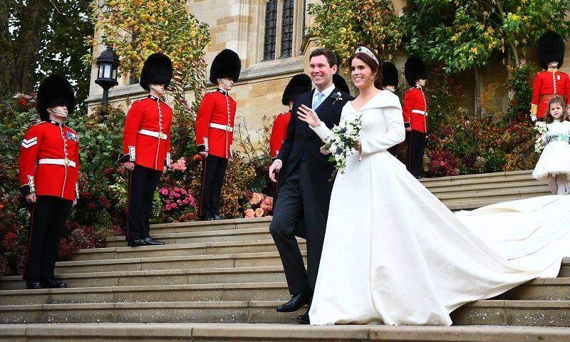 O casamento da neta da rainha Elizabeth II.
