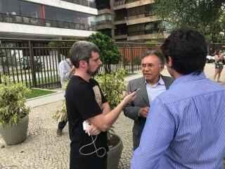 Odilon posta foto sozinho no RJ e diz que foi recebido por Bolsonaro