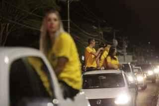 Festa nas ruas: eleitores de Campo Grande comemoram nos altos da Afonso Pena vitória de Bolsonaro