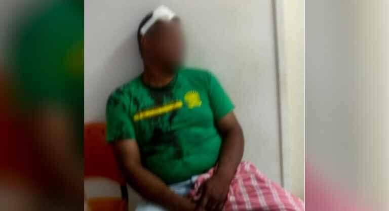 Superlotado: pacientes esperam sentados no chão por atendimento no UPA Leblon