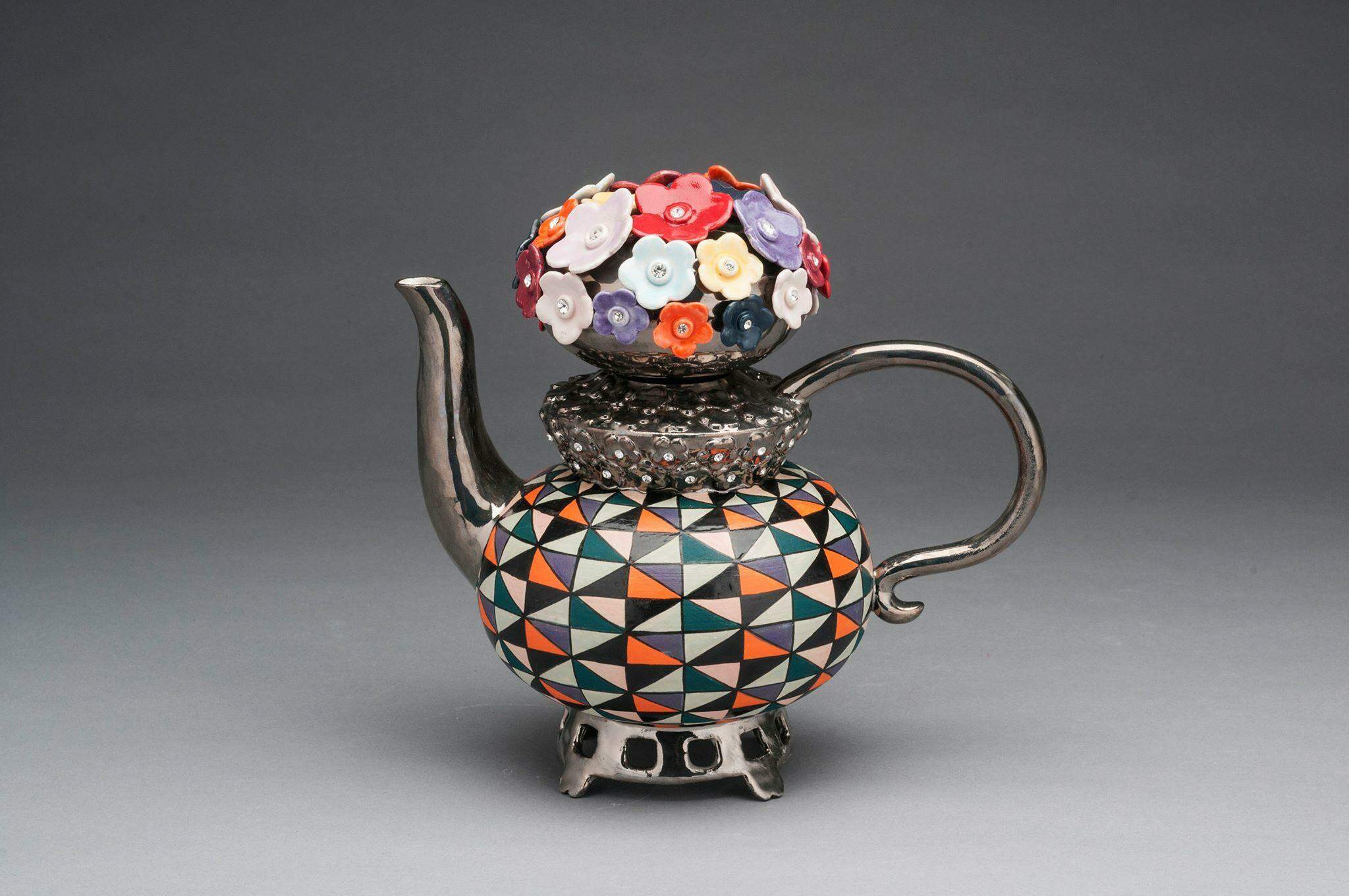 As obras de cerâmica de Ahrong Kim.