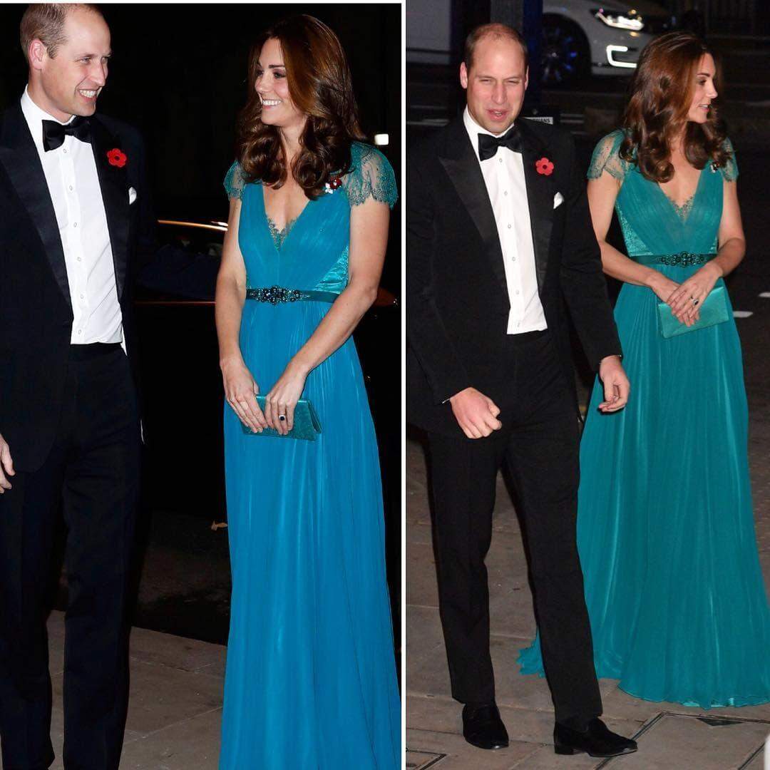 A duquesa de Cambrige, Kate Middleton adora reciclar looks.