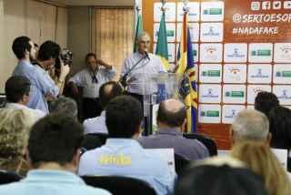 ‘Bom alinhamento', diz Reinaldo sobre MDB ser base ou oposição em 2018