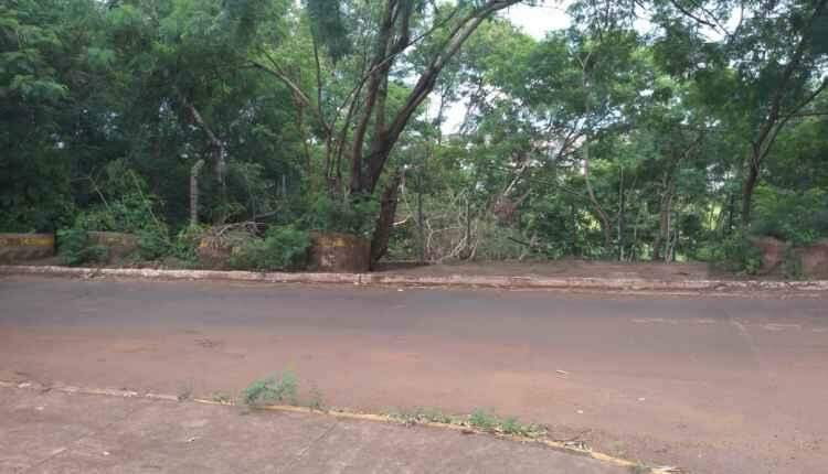 Chuva deixa calçada oca e moradores temem que buraco possa ‘engolir’ a rua