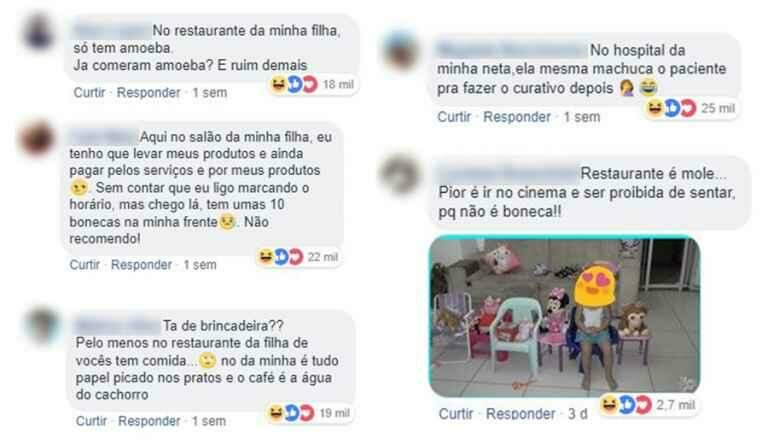 Serviço em lojas de mentirinha 'revolta' pais nas redes sociais