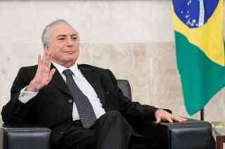 Ex-presidente Michel Temer deixa sala da Polícia Federal do Rio, onde estava preso