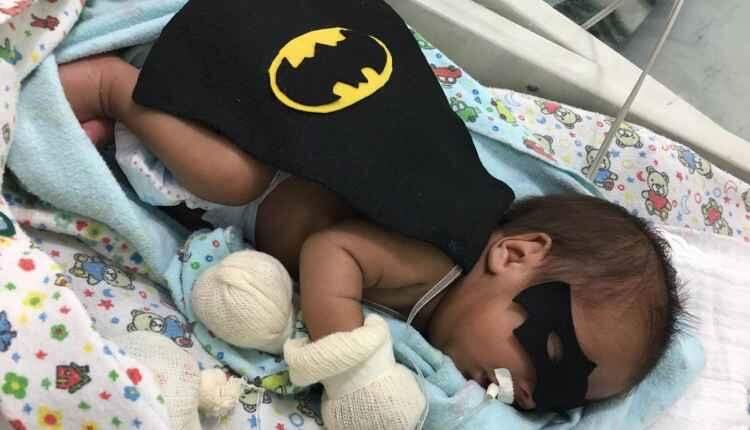 Batalhando pela vida, prematuros viram super-heróis na Maternidade Cândido Mariano