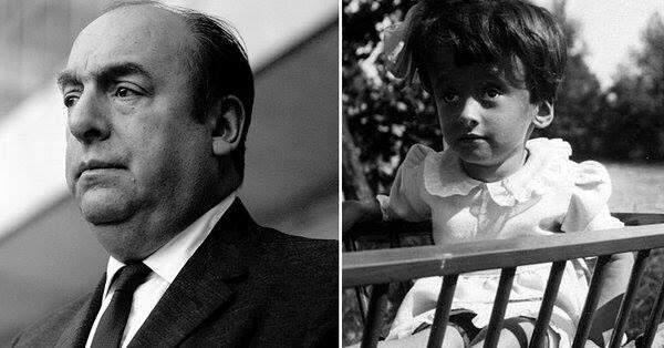 Pablo Neruda abandonou a filha porque tinha hidrocefalia.