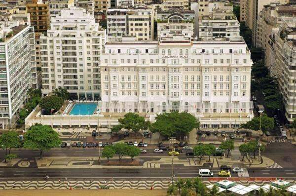 A parceria Gucci e Copacabana Palace Hotel.