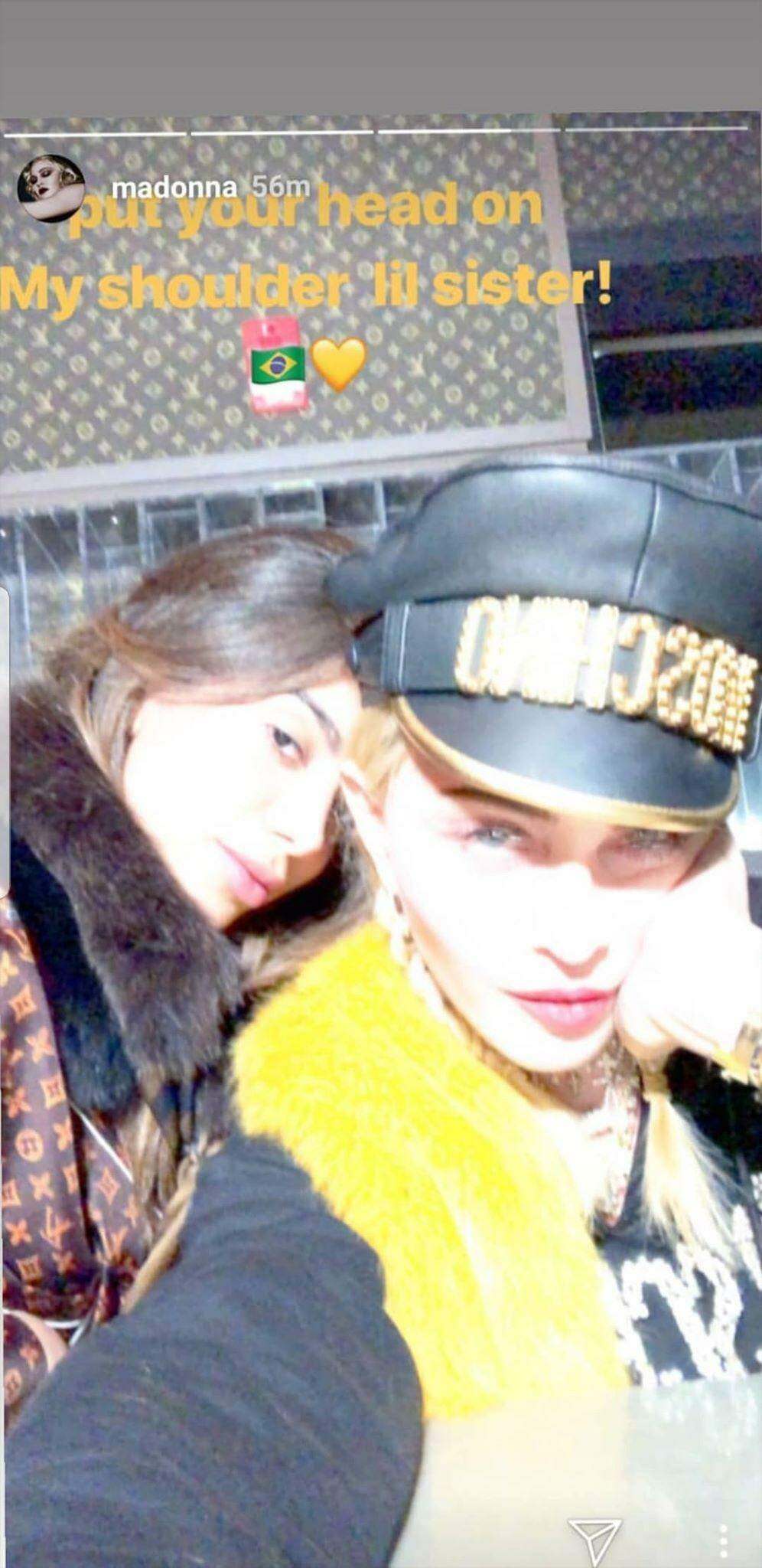 Anitta posta foto com Madonna e agita fãs.