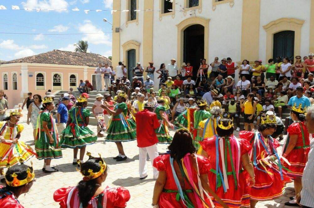 Festa de Reisado no Ceará Região Nordeste Do Brasil.