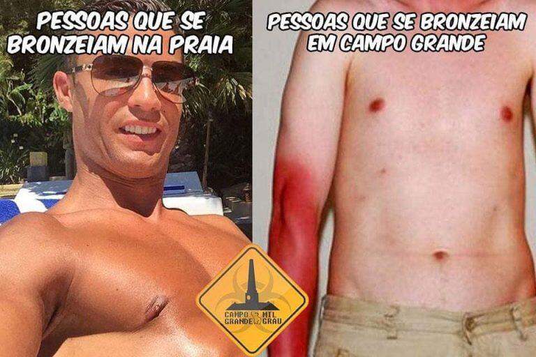 Calorão rende memes nas redes sociais e moradores brincam com os 38°C de MS