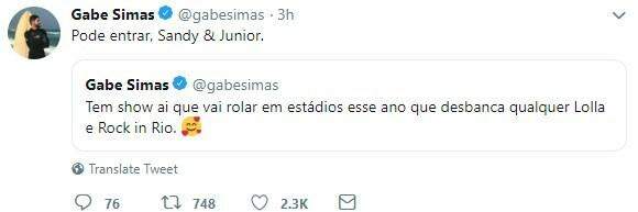 Turnê comemorativa de Sandy & Junior é ou não fake news?