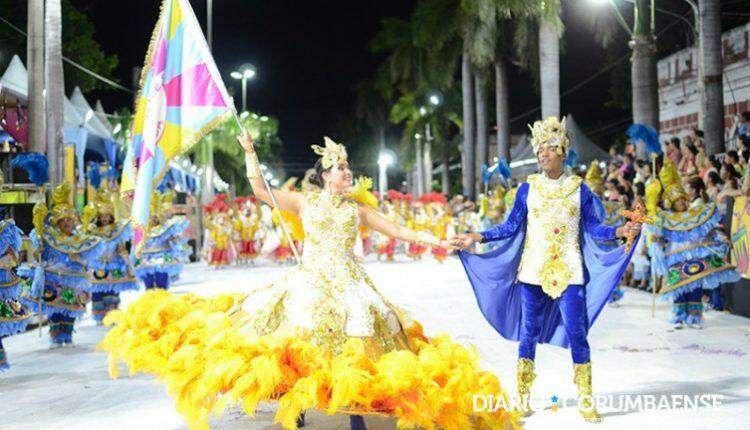 Primeira noite: Cinco escolas desfilam brilho e alegria no Carnaval de Corumbá