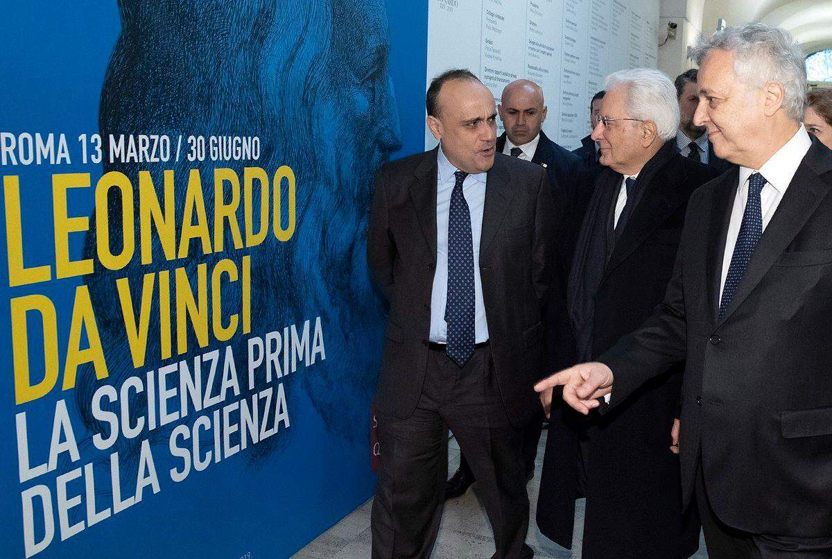 Exposição Leonardo da Vinci: "Ciência antes da ciência ".