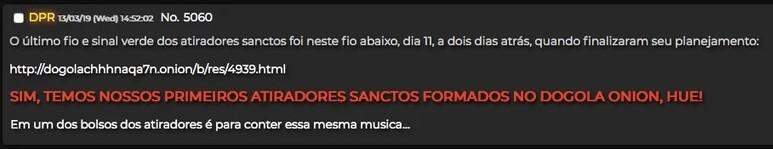 MASSACRE EM SUZANO: Enquanto país está em luto, membros de fóruns de ódio comemoram ataque