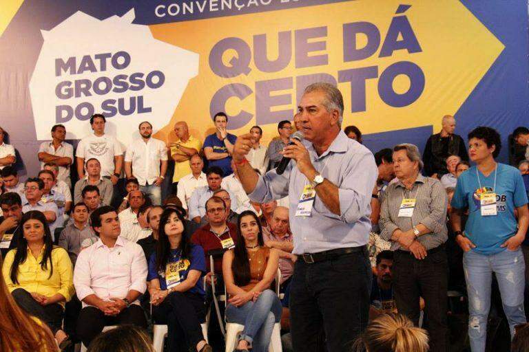 “Em momento algum coloquei meu nome”, diz Reinaldo Azambuja sobre presidir PSDB