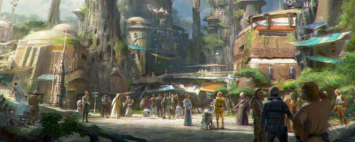 O novo parque temático de Star Wars na Disney