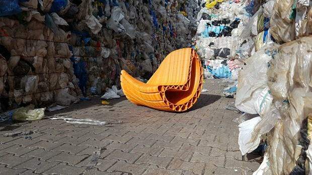 Print Your City faz móveis de rua a partir de resíduos de plástico