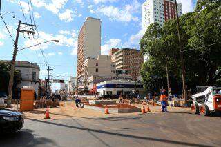 Com 60% da obra pronta, novas imagens mostram o centro de Campo Grande